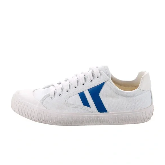 Celine White and Blue Sneakers - Picture 2 of 4